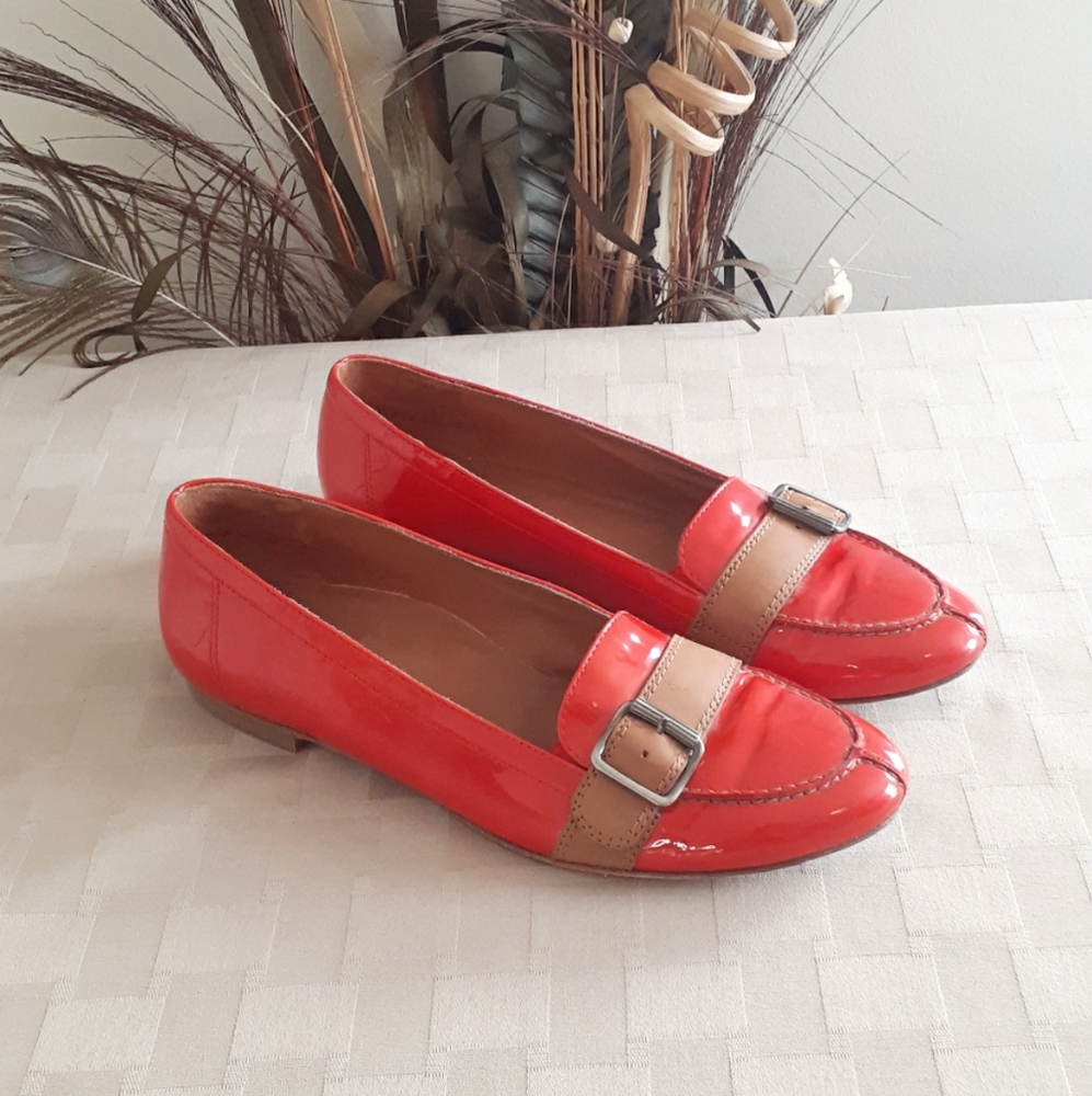 Paul Green Munchen Red Patent Leather Loafer